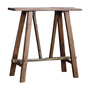 Mahogany Wood Console Table | Natural