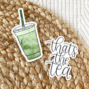 That's the Tea Sticker