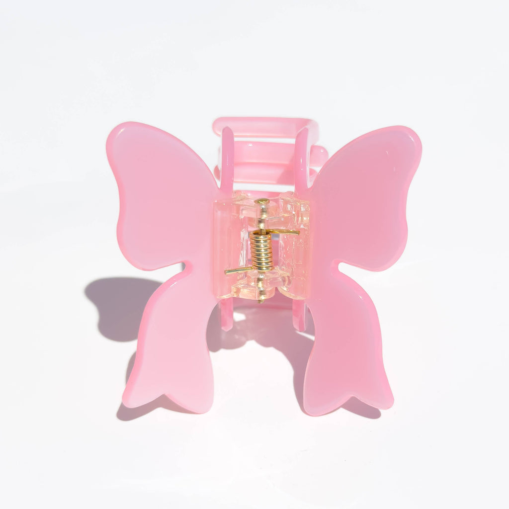 Butterfly Bow Hair Claw Clip | Yellow