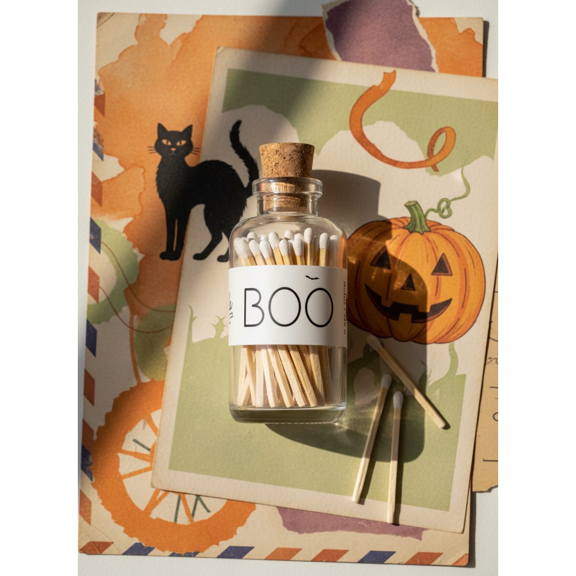 Vintage Apothecary Matches | Boo