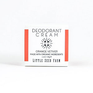 Deodorant Cream | Orange Vetiver