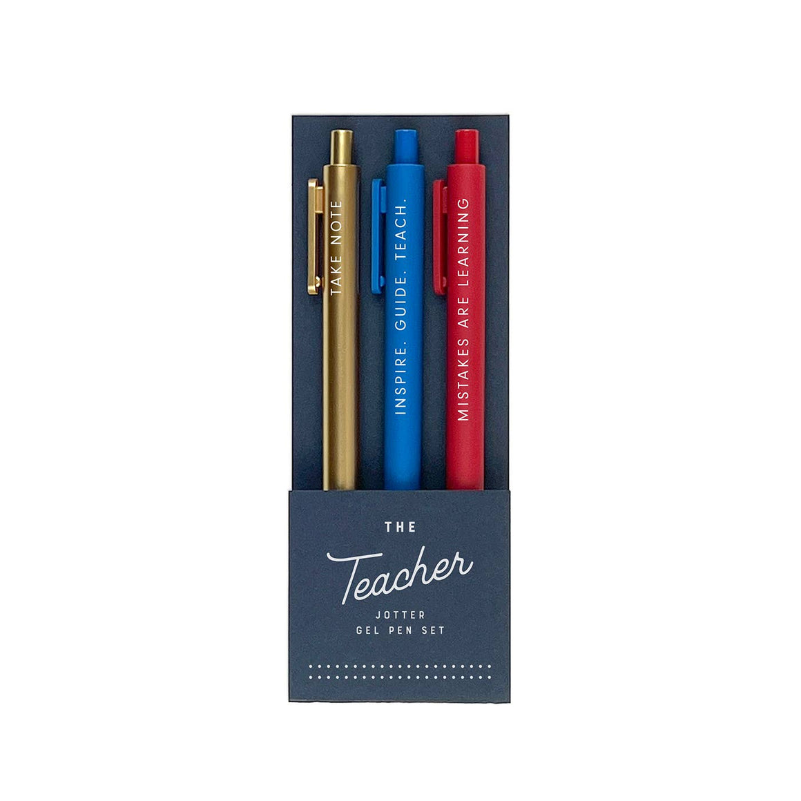 S/3 Gel Pens | The Teacher Jotter Set