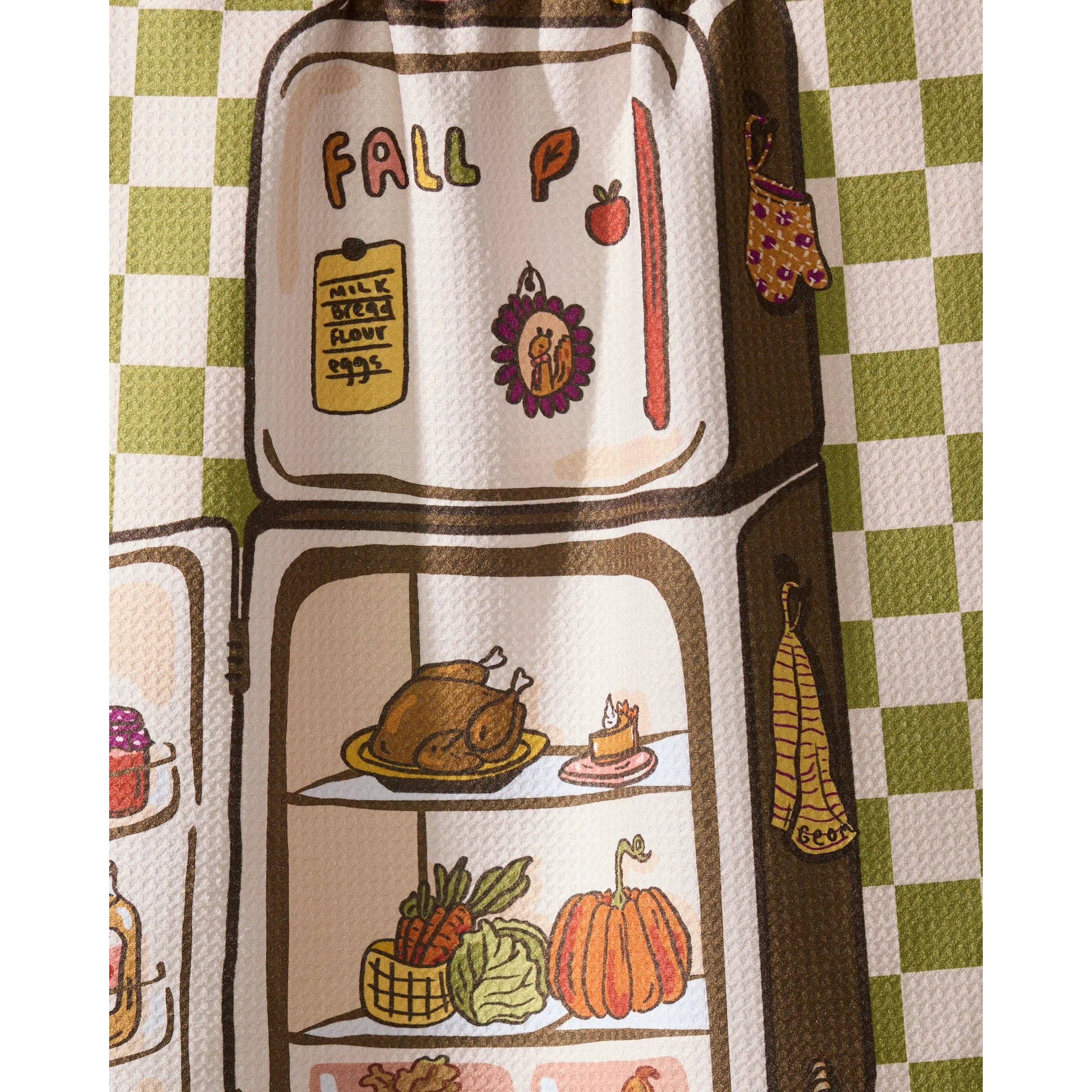 Geometry - Is It Fall Yet Tea Towel
