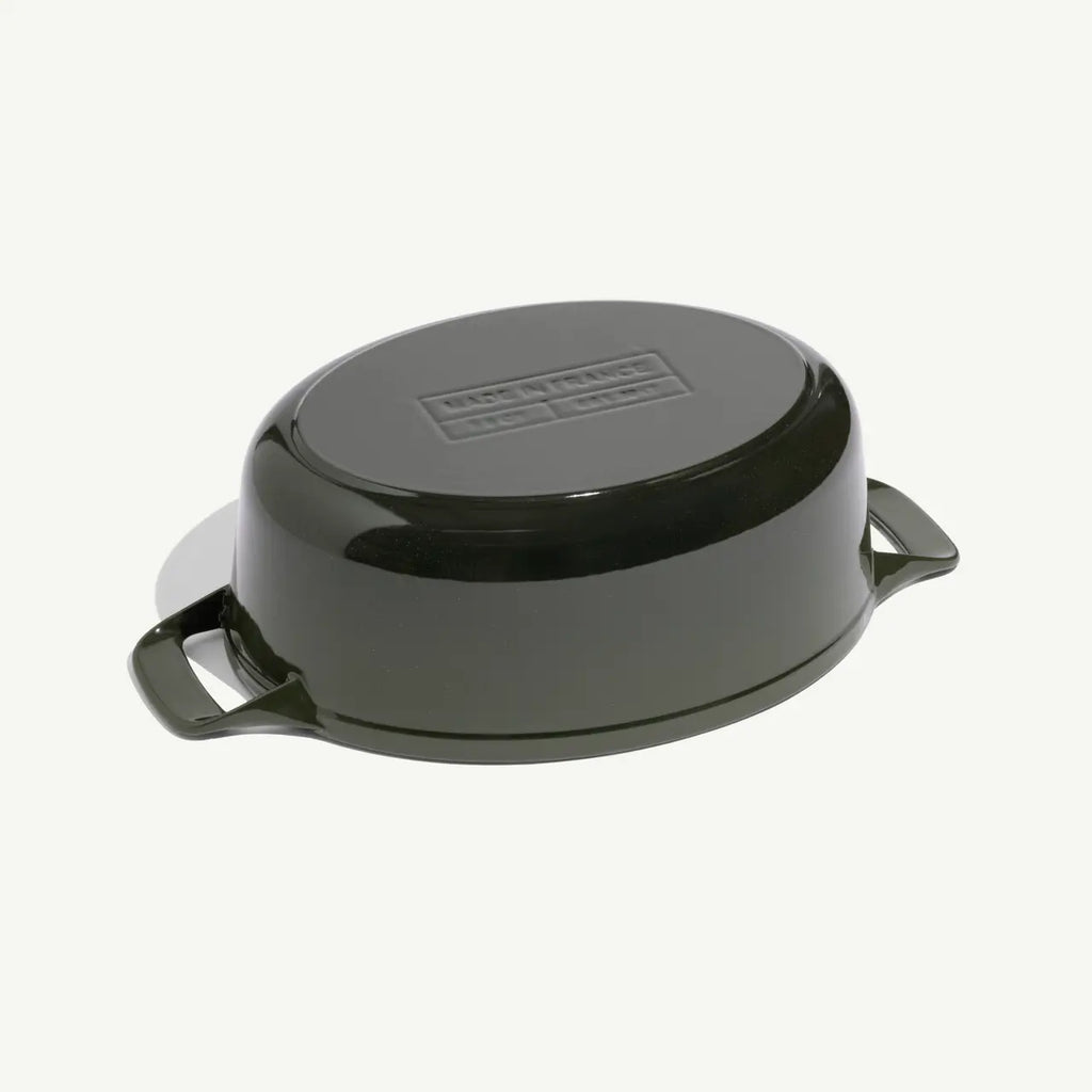 Enameled Cast Iron Dutch Oven | 7.5 Quart -  Oval