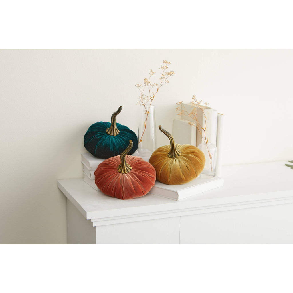 Velvet Pumpkin Large - Harvest