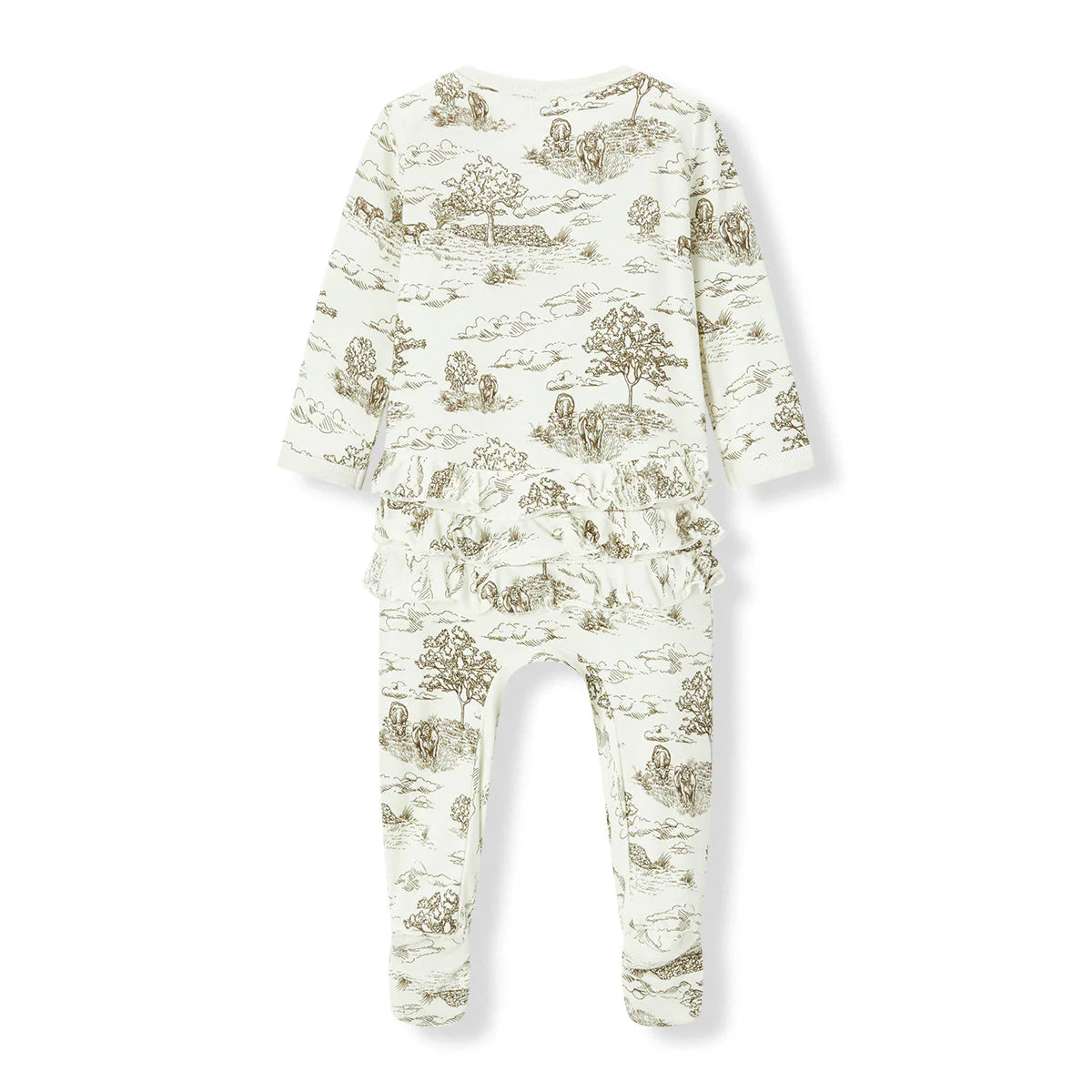 Ruffle Footed Romper