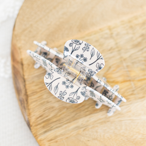 Claw Clip | Pressed Floral