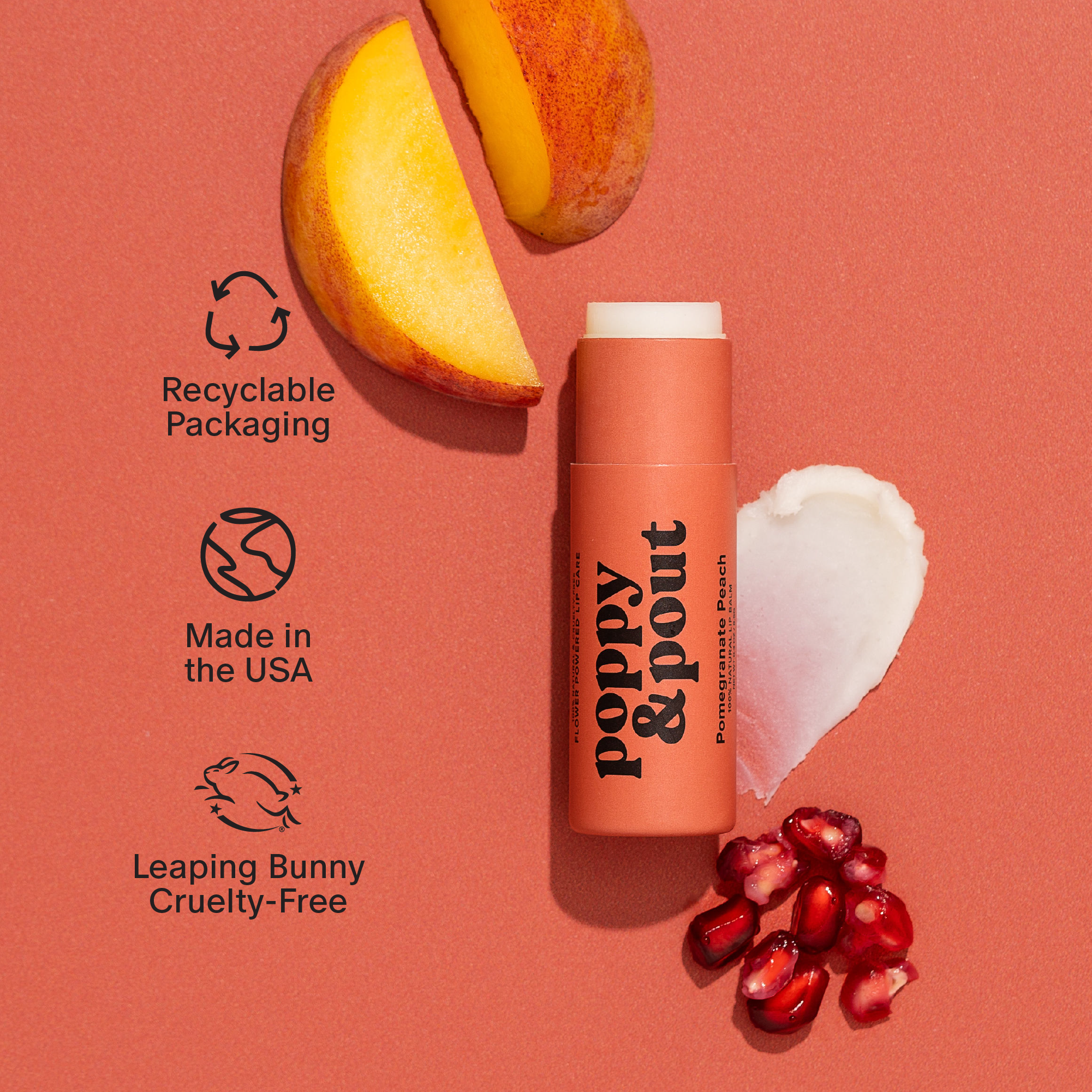 Lip Balm | Pomegranate Peach