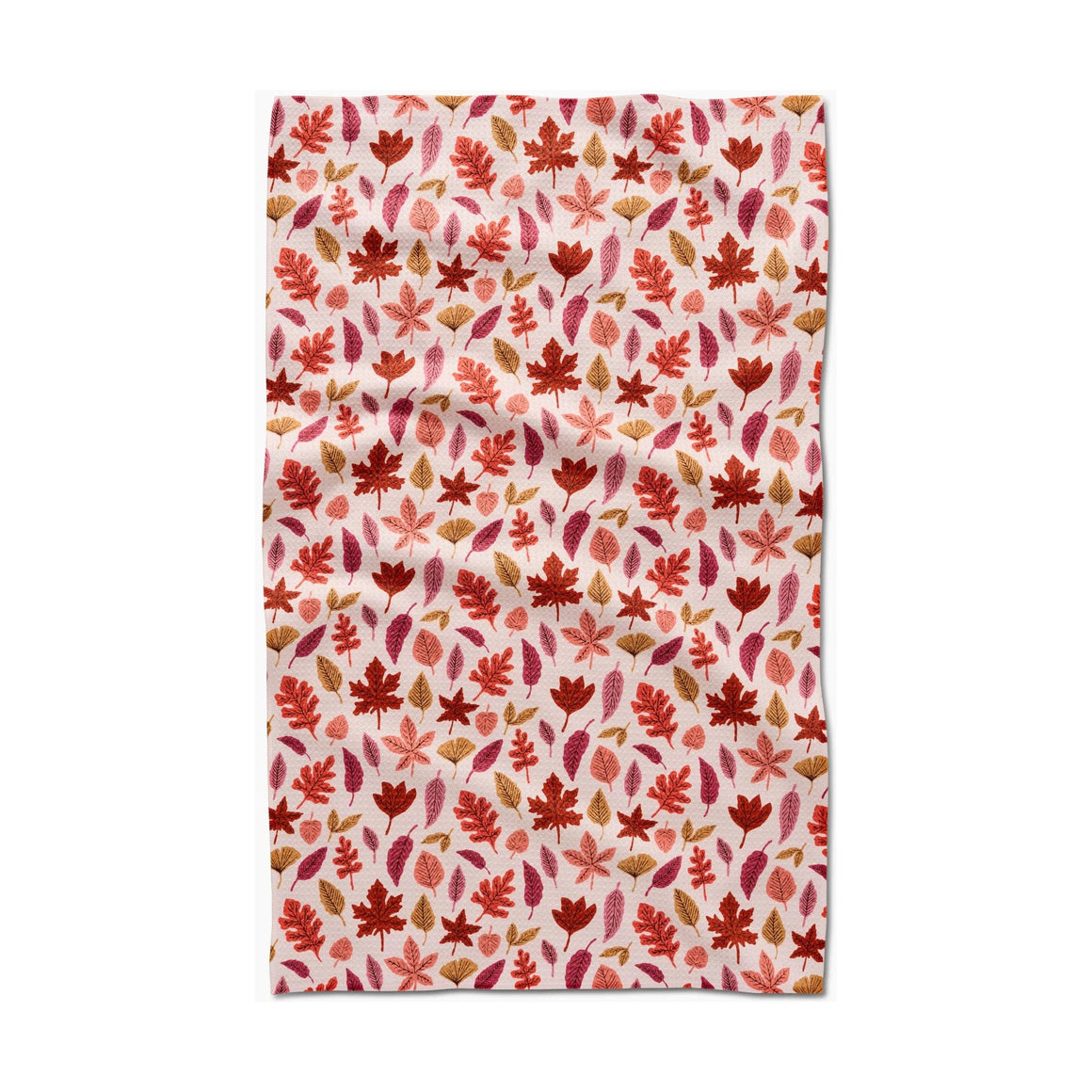 Geometry Tea Towel | Fall Leaves