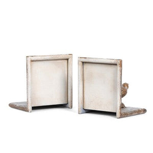 S/2 Bird Duet Iron Bookends