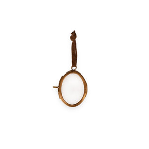 Ornament Frame w/Brass Finish