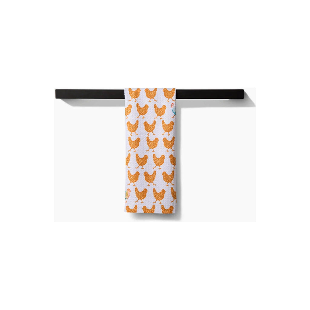 Geometry - Fun Spring Chicks Tea Towel