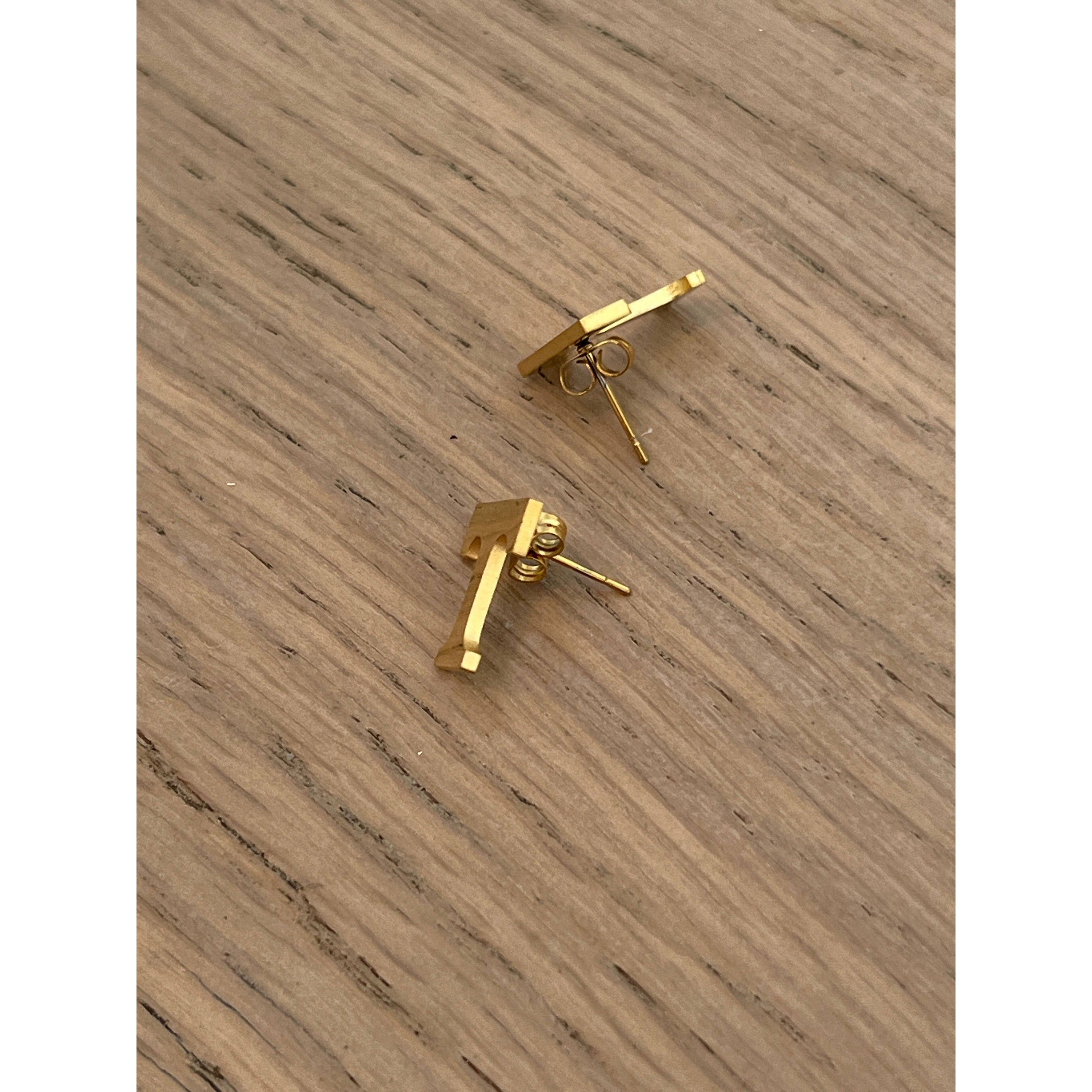 University of Tennessee  T Earrings  