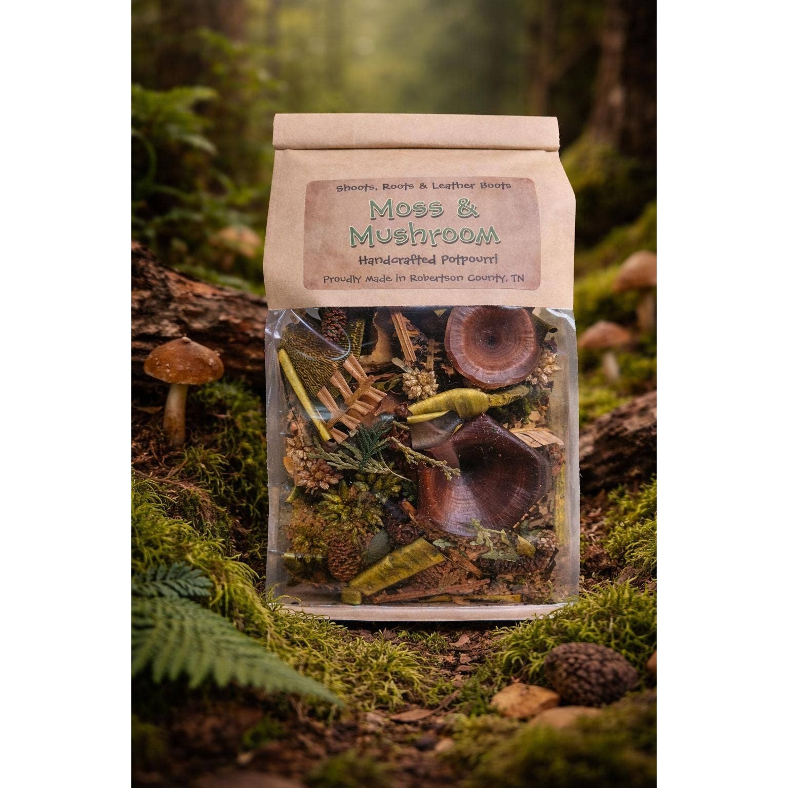 Handcrafted Potpourri | Moss & Mushroom
