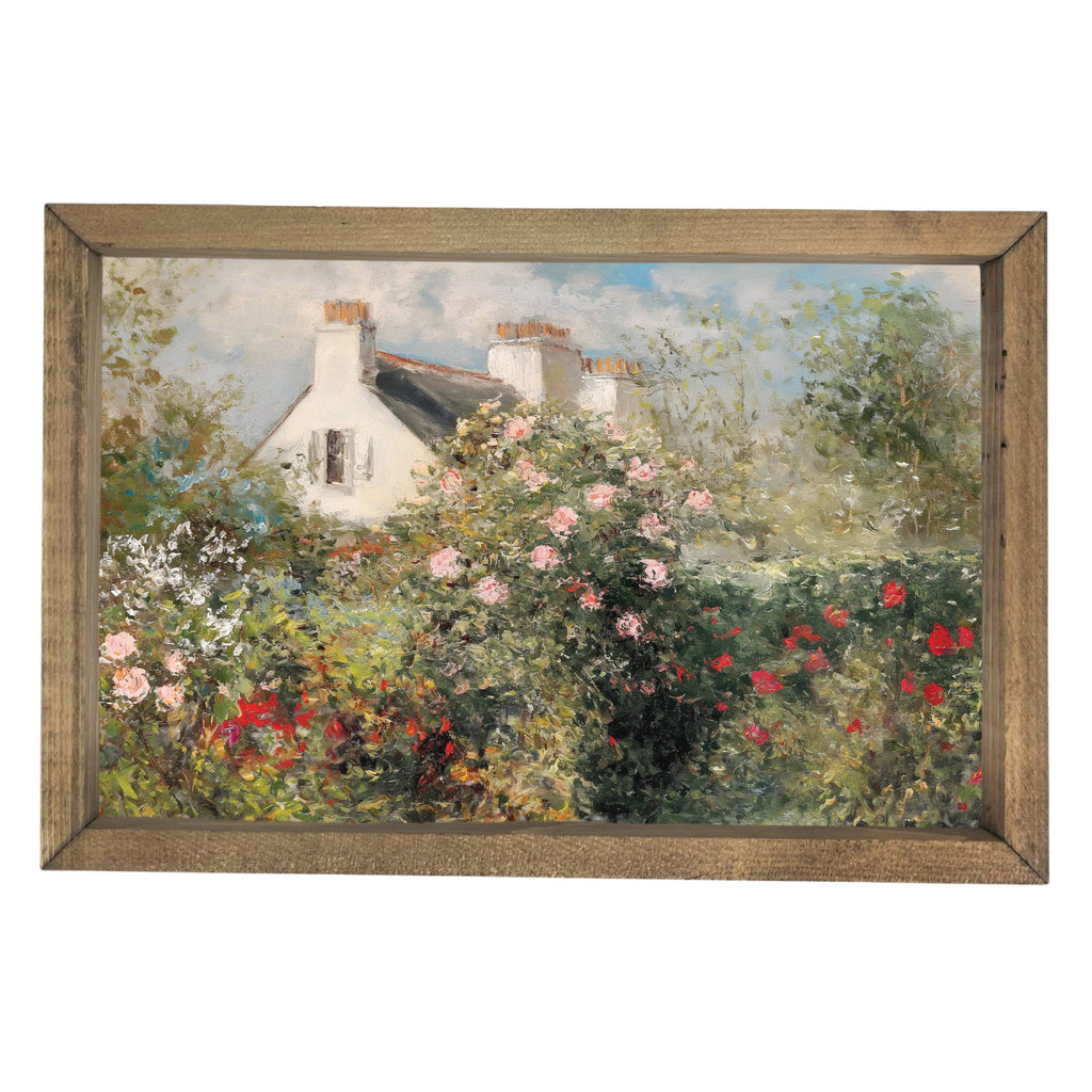 Framed Art |Summer Cottage