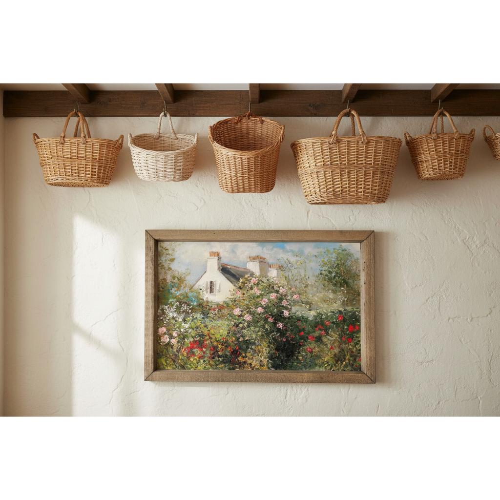 Framed Art |Summer Cottage