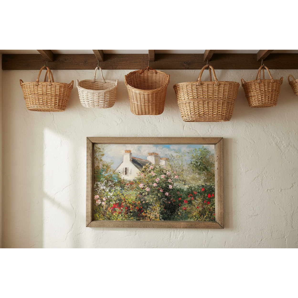 Framed Art |Summer Cottage