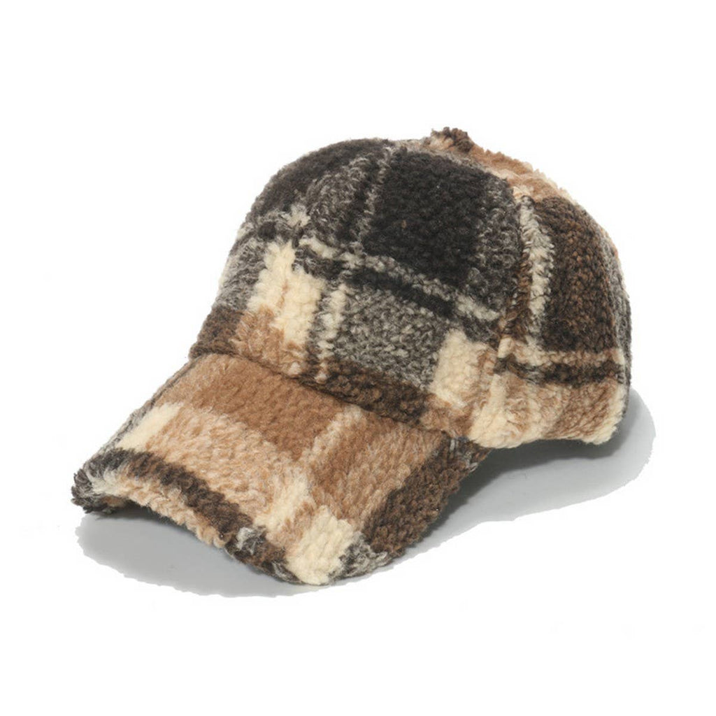 ACCITY - Wool Baseball Cap - Check Curved Brim_CWAH0728: TYPE1 / (OS) 2