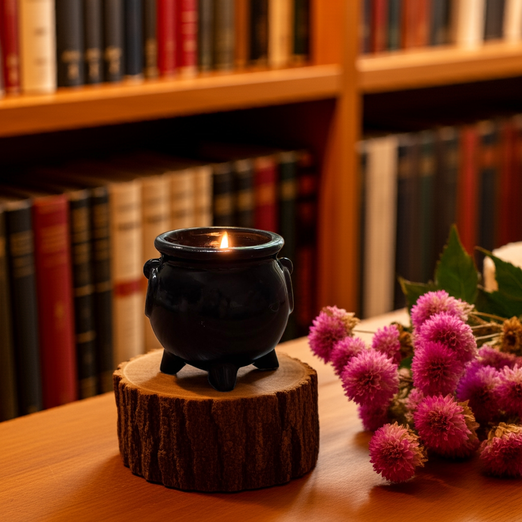 Midnight Embers Candle Co. - Witches Brew Cauldron Candle