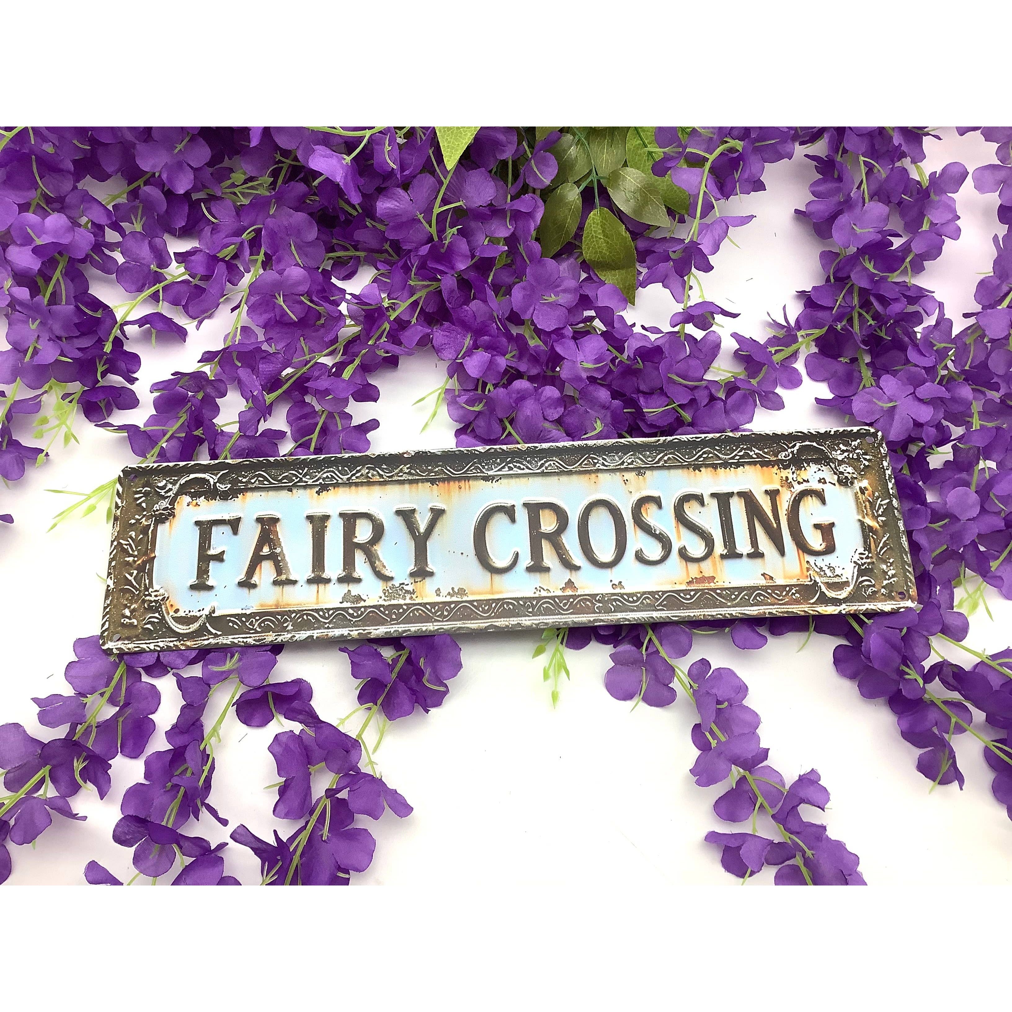 Fairy Crossing Street Sign