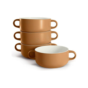 Ceramic Soup Crock | Caramel