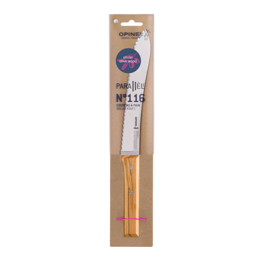 Opinel French Olive Wood Bread Knife