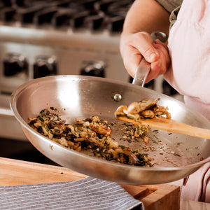 Stainless Clad Frying Pan