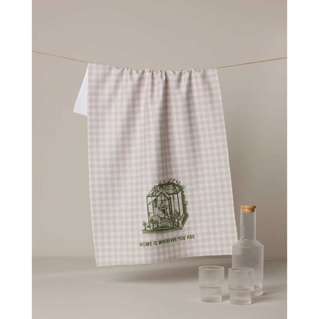 Geometry - Home is You Tea Towel