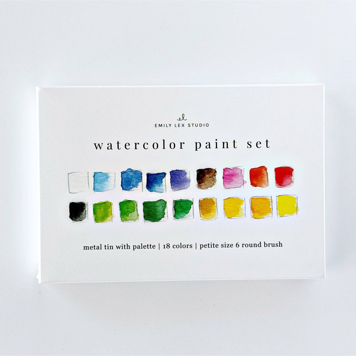 Watercolor Paint Set | 18 Colors
