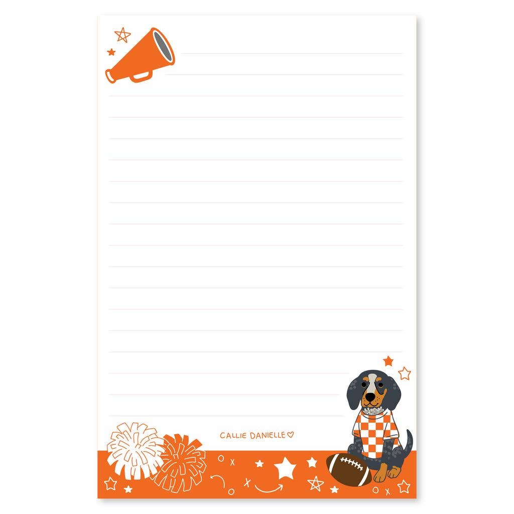 Knoxville Football Game Day Notepad