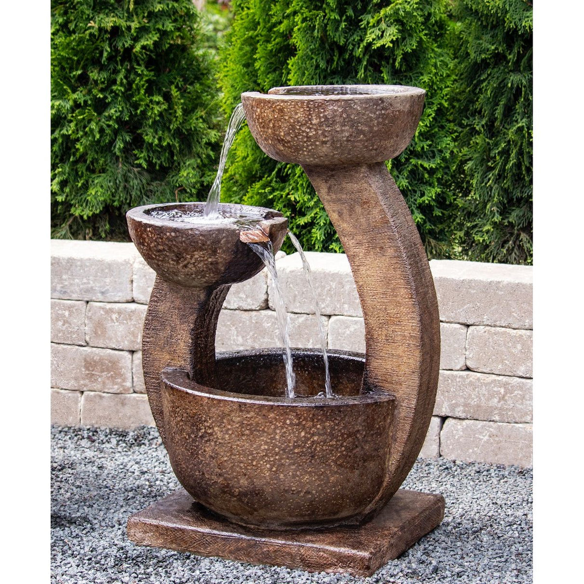 Zen Two-bowl Fountain