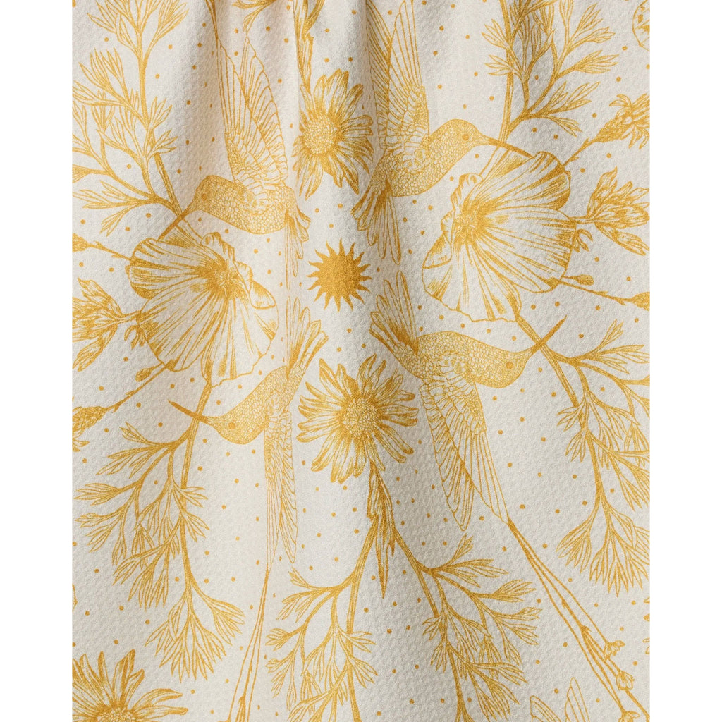 Geometry - Gilded Nectar Tea Towel