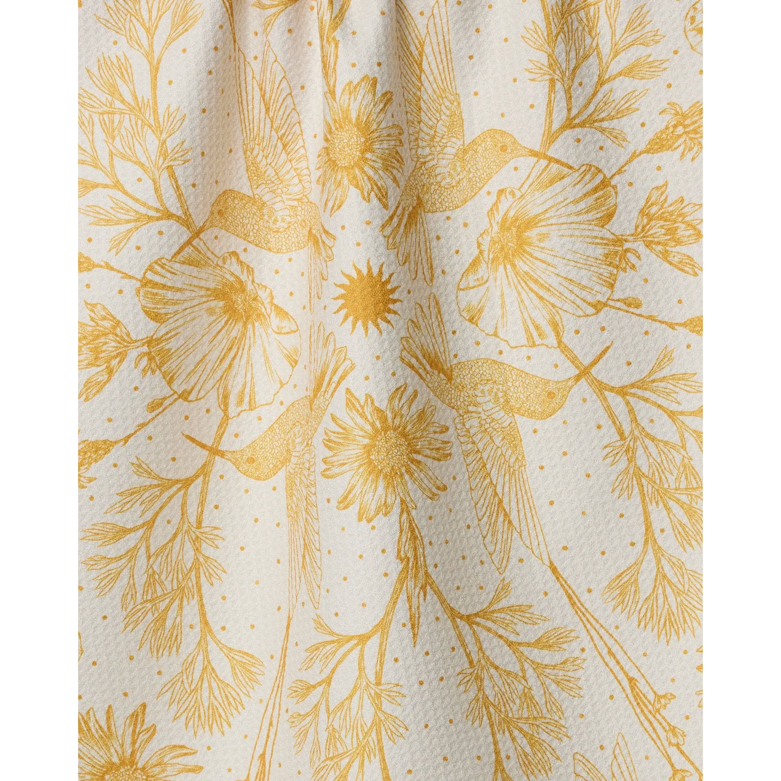 Geometry - Gilded Nectar Tea Towel