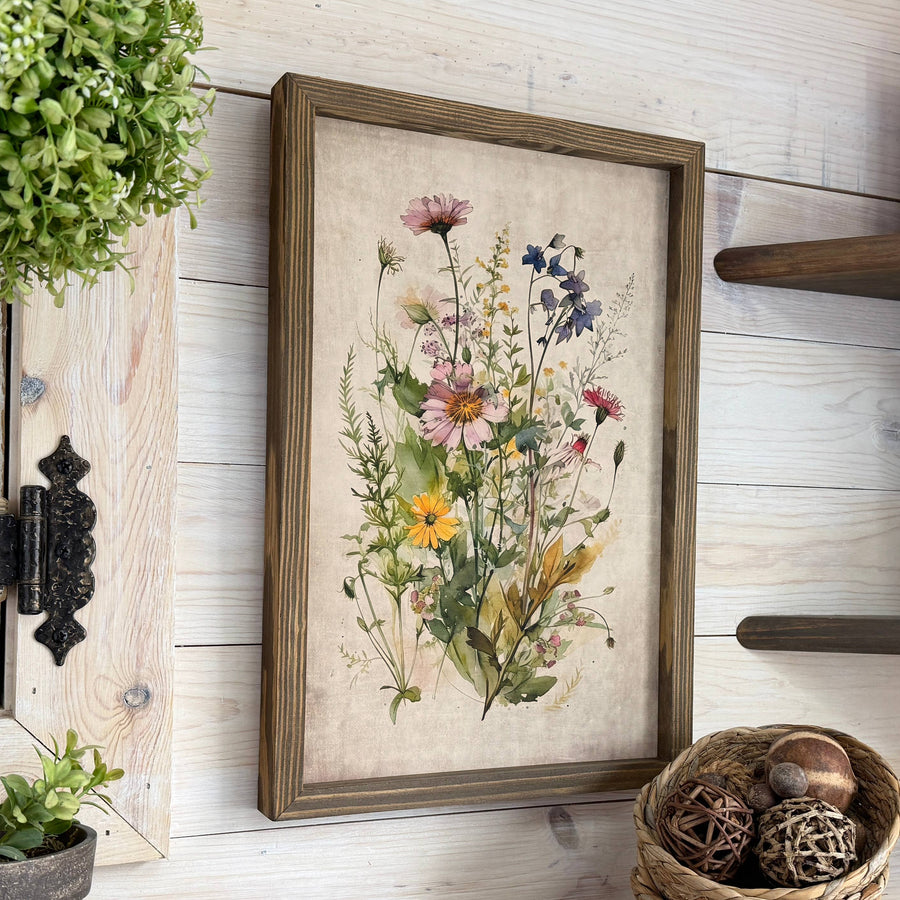 Gathered Wildflowers | 12" x 18"