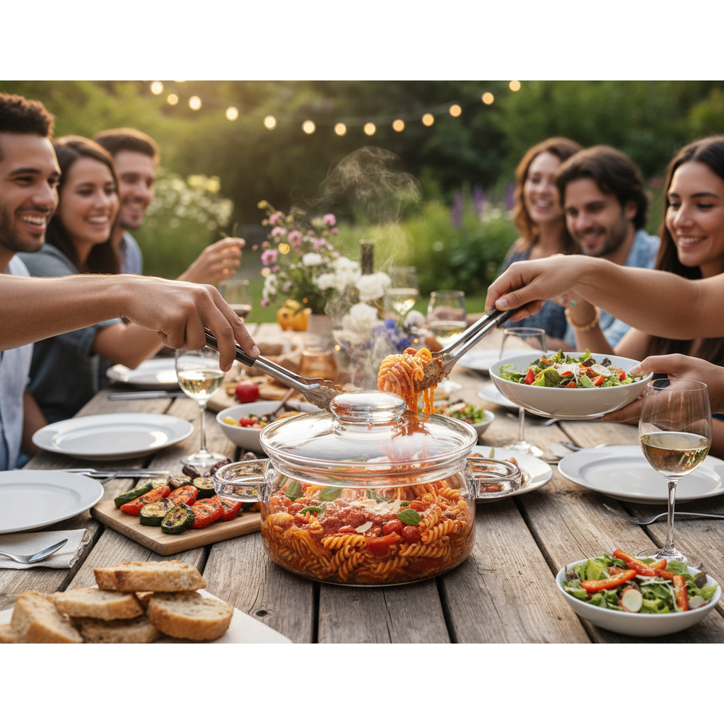Simax Nyko Glass Simmer Pot