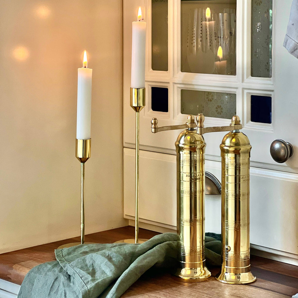 The Original 'Brass Mill' | 9" Pepper Grinder