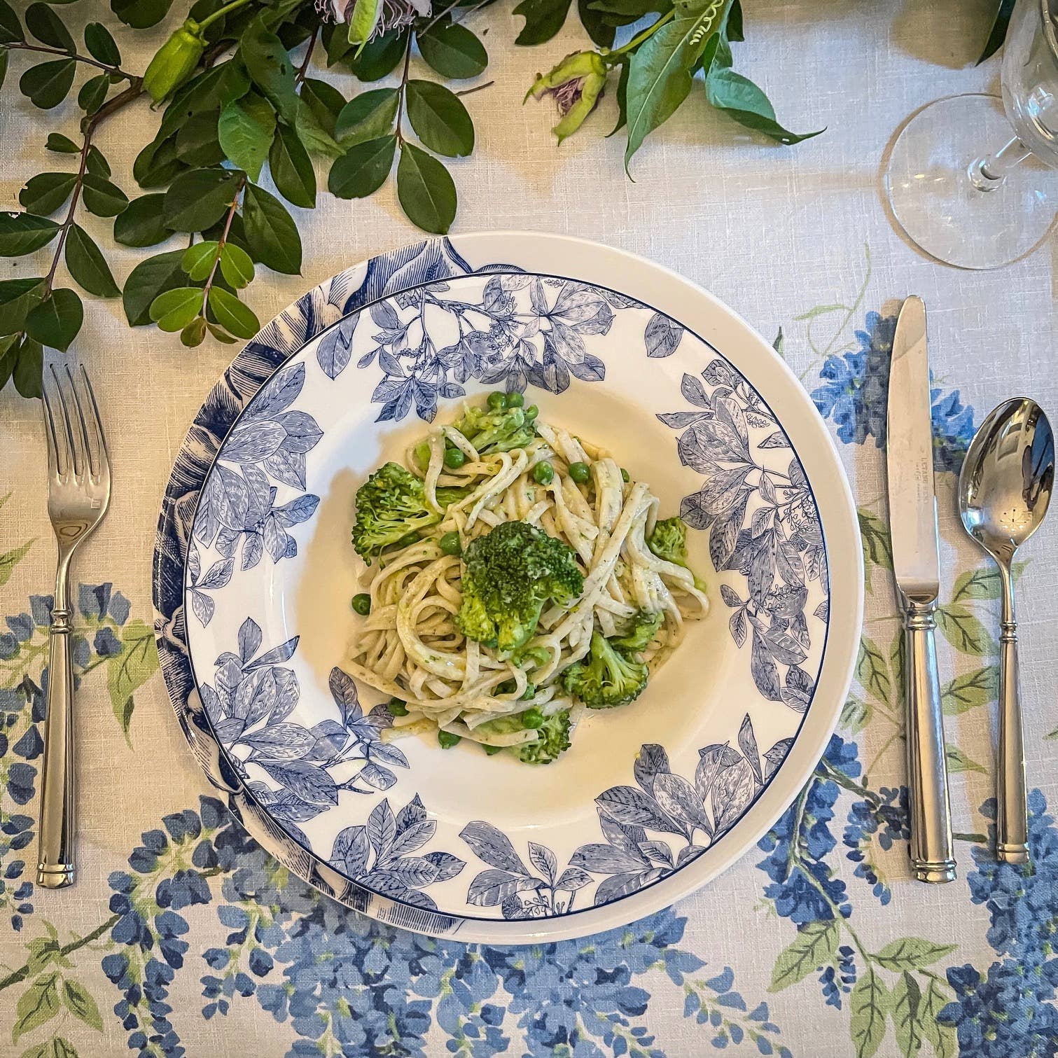 Valente Pasta | Roasted Garlic and Basil Fettuccine