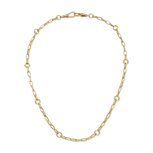 Everything Necklace - Ceramic Coated Brass - 16"
