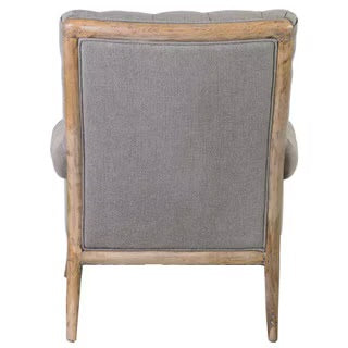 Branson Upholstered Arm Chair | Grey