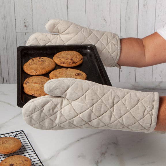 Oven Mitt | Dove Gray Stonewash