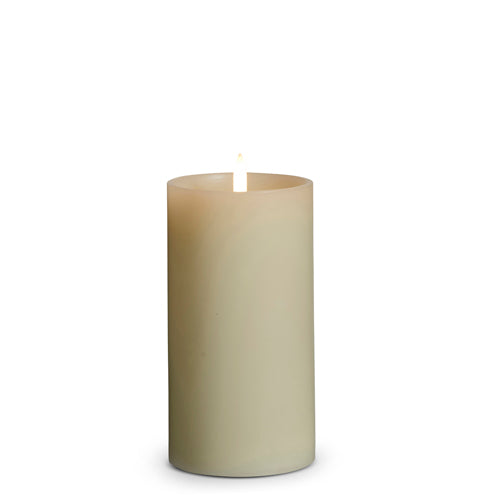 Uyuni Pillar Candle - 3" x 6" |  Ivory