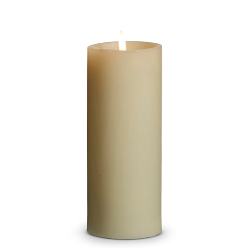 Uyuni Pillar Candle - 3" x 8" |  Ivory
