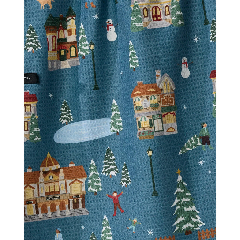 Geometry - Holiday Nostalgia Luxe Kitchen Towel