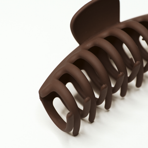 Matte Hair Claw | Chocolate