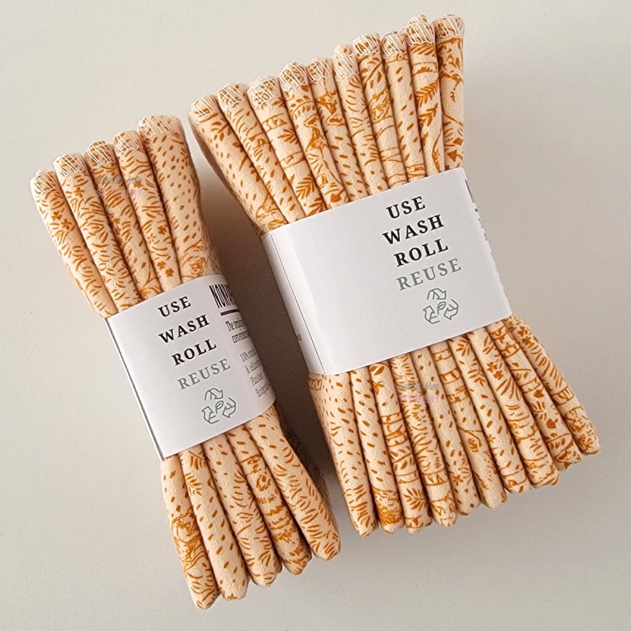 Cruelty-Free Stitchery - NonPaper Towels - Acorn Woodland: 10