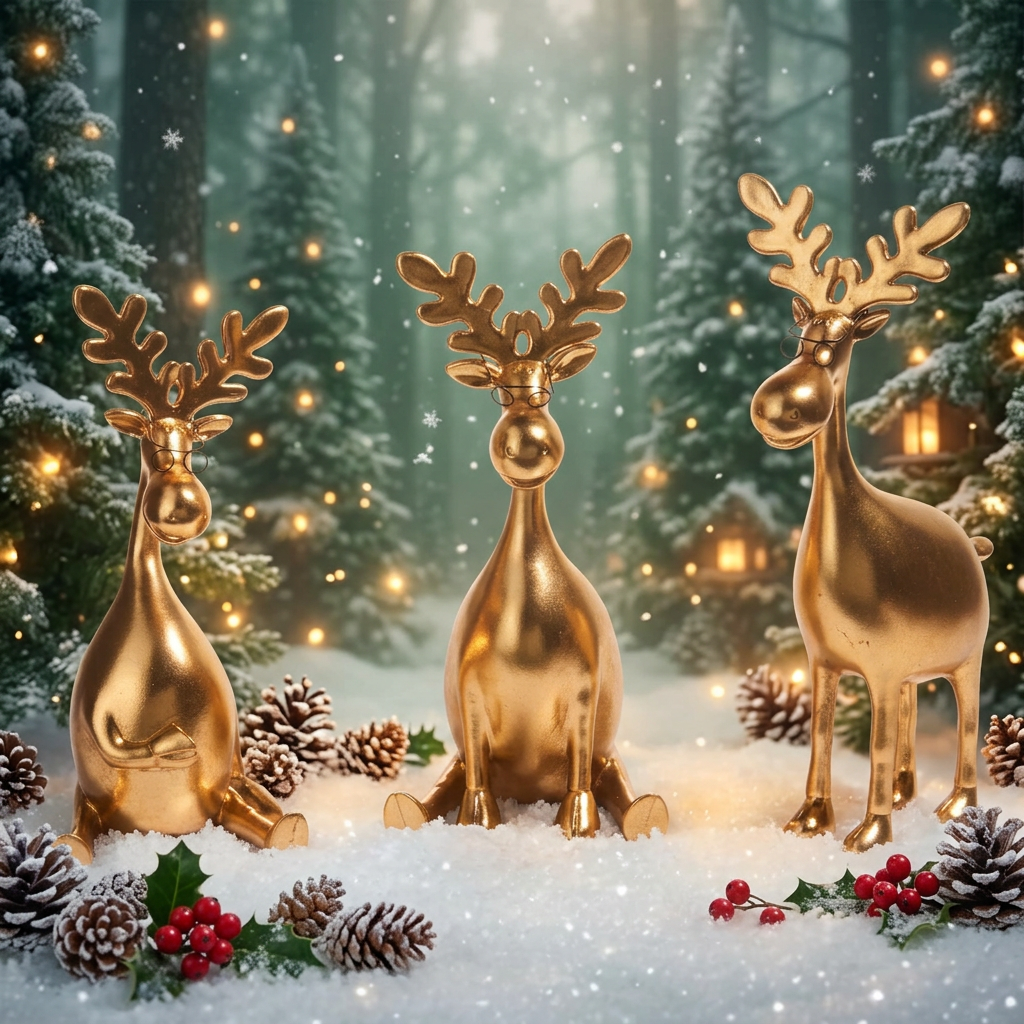 Bespectacled Gold Moose