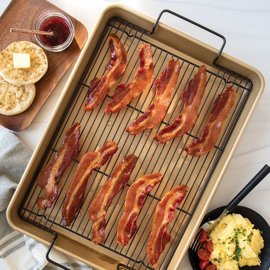 High-Sided Oven Crisp Baking Tray