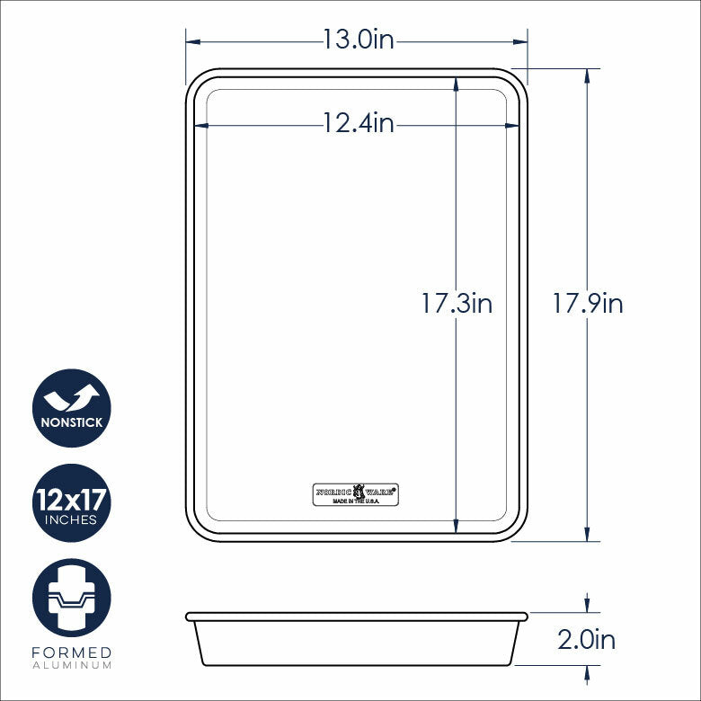 High-Sided Sheet Cake Pan