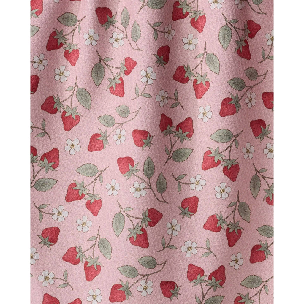 Geometry - Strawberry Farm Tea Towel (Ivory)