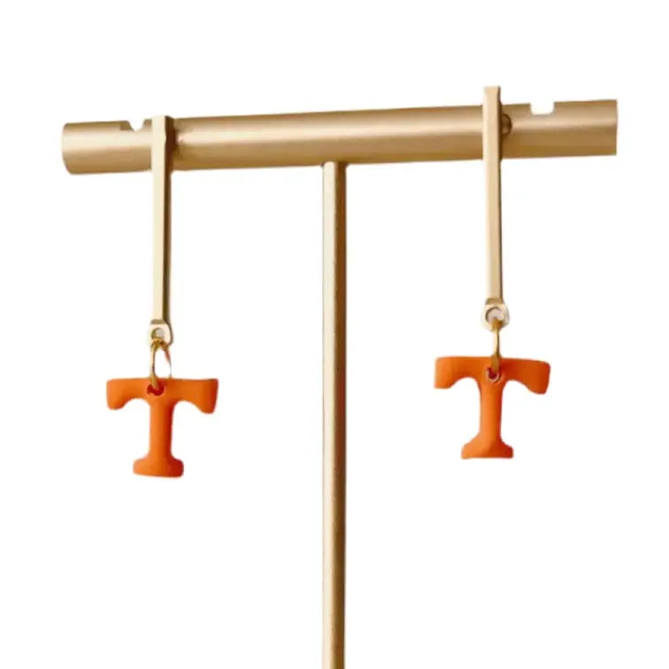 Tennessee Vols "T" Earrings